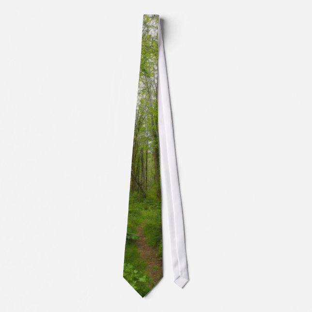 FOREST PATH NeckTie Krawatte (Vorderseite)