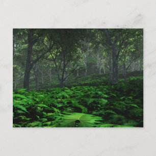 Forest Postcard Postkarte