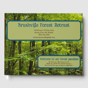 Forest Resort Vacation Rental Gästebuch