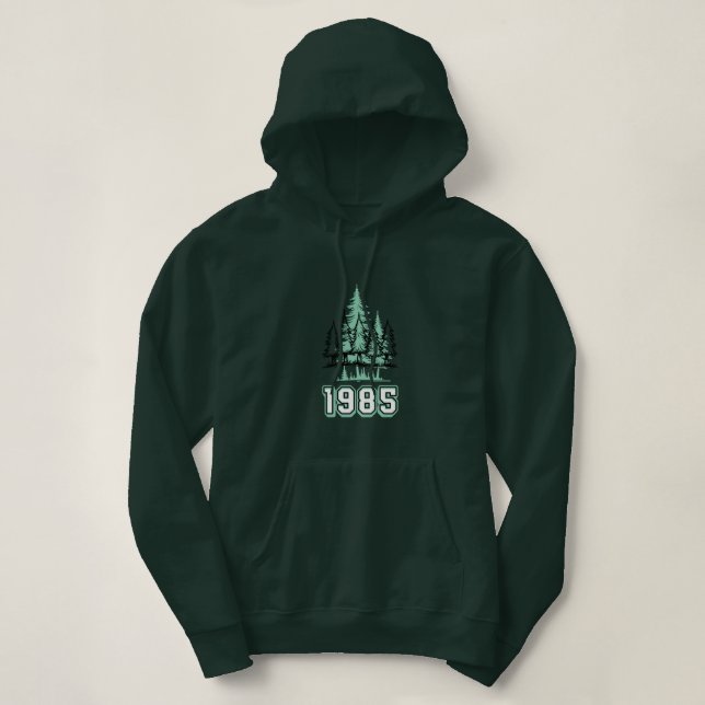Forest Retro Sweatshirt | Vintage Nature Aesthetic (Design vorne)