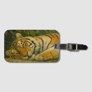 Forest Reverie - Tiger im Dschungellicht Gepäckanhänger
