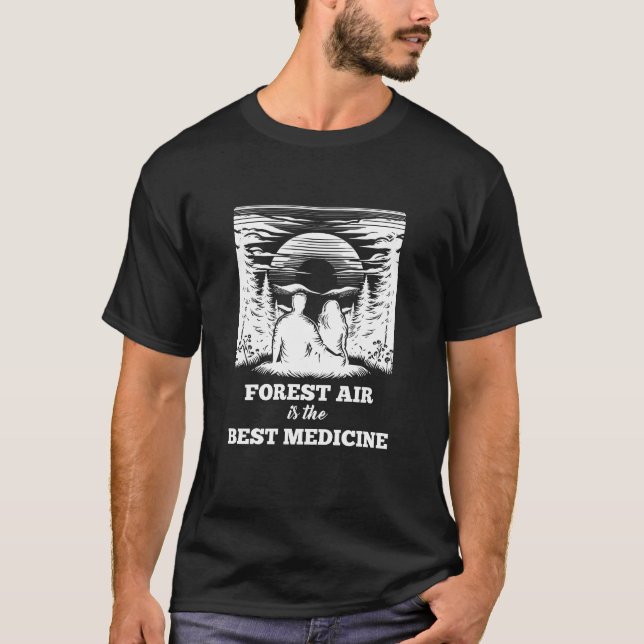 Forest - Saying T-Shirt (Vorderseite)