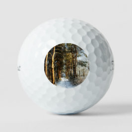Forest Snow Scene tpv1 gbcnm Golfball