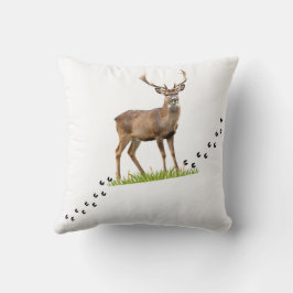Forest Soul Deer - Throw Pillow Kissen