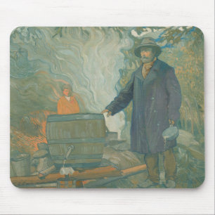 Forest Still Moonshiners White Lightning Liquor Mousepad