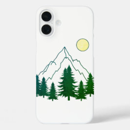 Forest Sunrise Mountain Phone Case