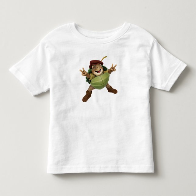 Forest Torin the Turtle Kleinkind T-shirt (Vorderseite)