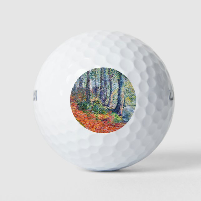 Forest UnderGrowth (von Léo Gausson) Golfball (Vorderseite)