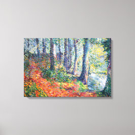 Forest UnderGrowth (von Léo Gausson) Leinwanddruck
