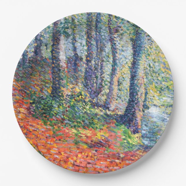 Forest UnderGrowth (von Léo Gausson) Pappteller (Vorderseite)