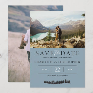 Forest Vibes Foto Save The Date