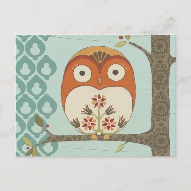 Forest Whimsy I Postkarte (Vorderseite)