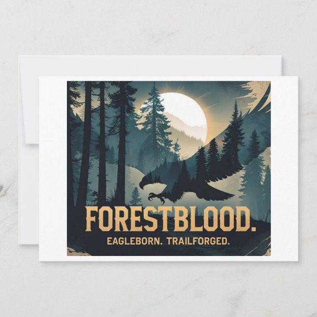 Forestblood – Espíritu Salvaje Nacido del Bosque Einladung (Vorderseite)