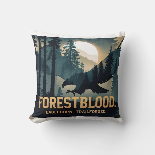 Forestblood – Espíritu Salvaje Nacido del Bosque Kissen (Vorderseite)