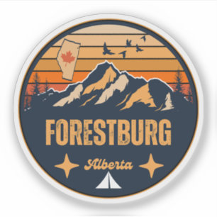 Forestburg, Alberta Aufkleber