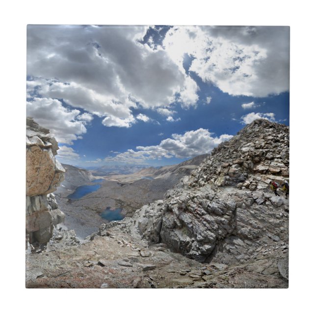 Forester Pass - John Muir Trail - Sierra Nevada Fliese (Vorderseite)