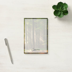 Forests Autumn Forest Post-it Klebezettel