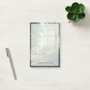 Forests Forest Path Hamburg Germany Post-it Klebezettel