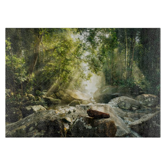 Forests Tropical Jungle Forest Schneidebrett (Vorderseite)