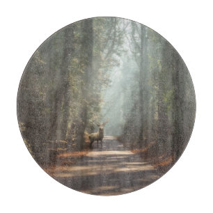 Forests   Woodland Stag Schneidebrett