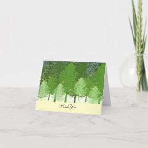 Forêt d'arbres Merci