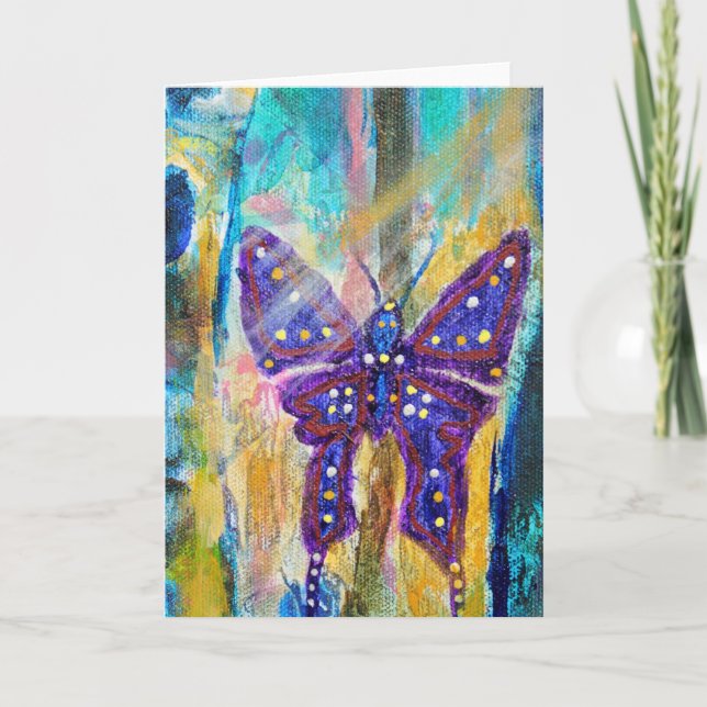 Forêt de vie Carte papillon de Chrissy (Devant)