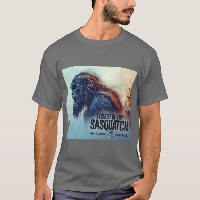 Forêt du T-shirt Sasquatch 2 (Devant)
