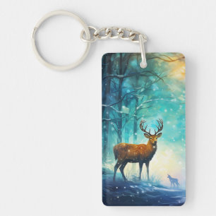 Forêt enneigée magique Art-82109