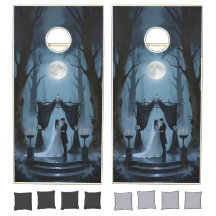 Forêt gothique Mariage clair de lune - Romantique