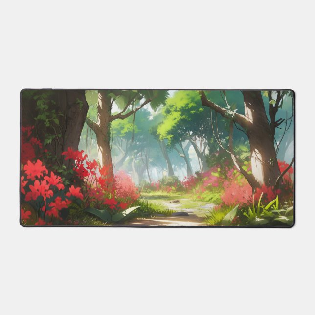 Forêt tropicale enchanteresse au printemps (Recto)