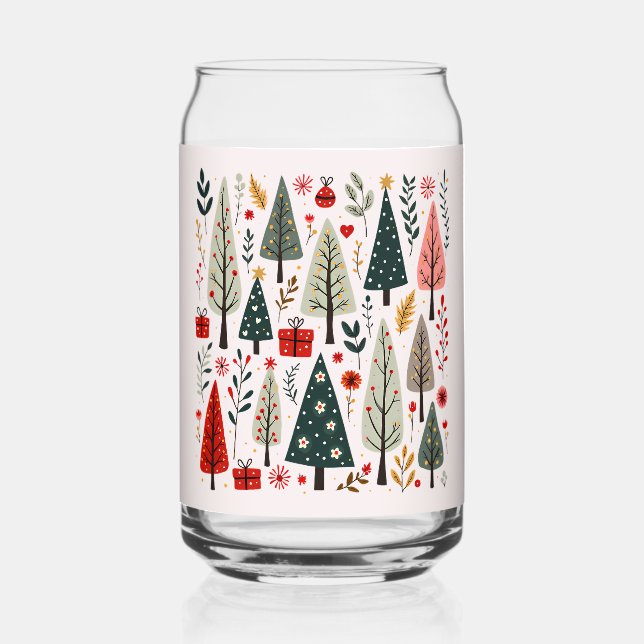 Forêt Whimsical d'arbres de Noël (Recto)