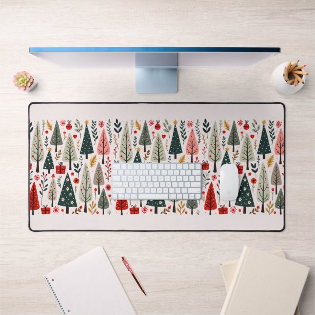 Forêt Whimsical d'arbres de Noël (Bureau 1)