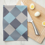 Foreut Blue Gray Cotton Seed Kariert Geschirrtuch<br><div class="desc">2023</div>