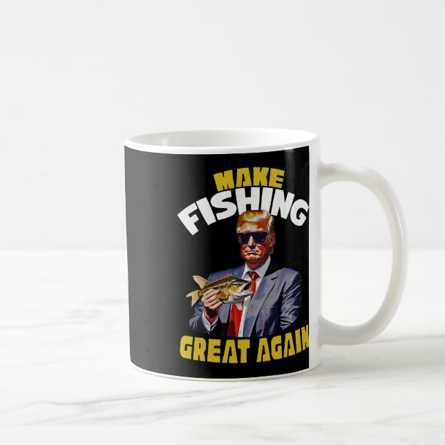 Foreut Fishing Novelty Fisherman Gift Kaffeetasse (Rechts)