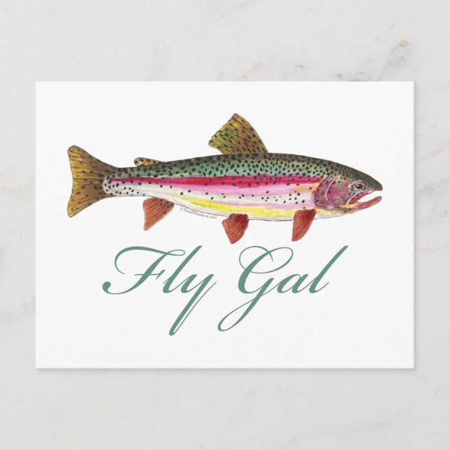 Foreut Fishing Postkarte (Vorderseite)