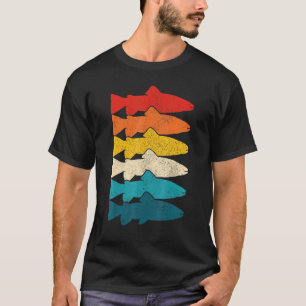 Foreut Vintage Fische Fischerei Fischer T-Shirt