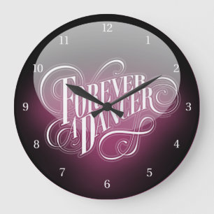 Forever A Dancer Große Wanduhr