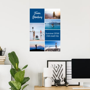 Forever Adventing FotoCollage Poster