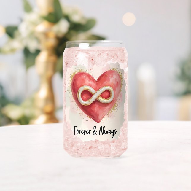 Forever & Always - Coeur romantique & Infinité (Insitu (Mariage))