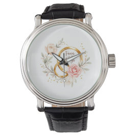 Forever & Always - Romantische Hochzeitsrennen Kun Armbanduhr