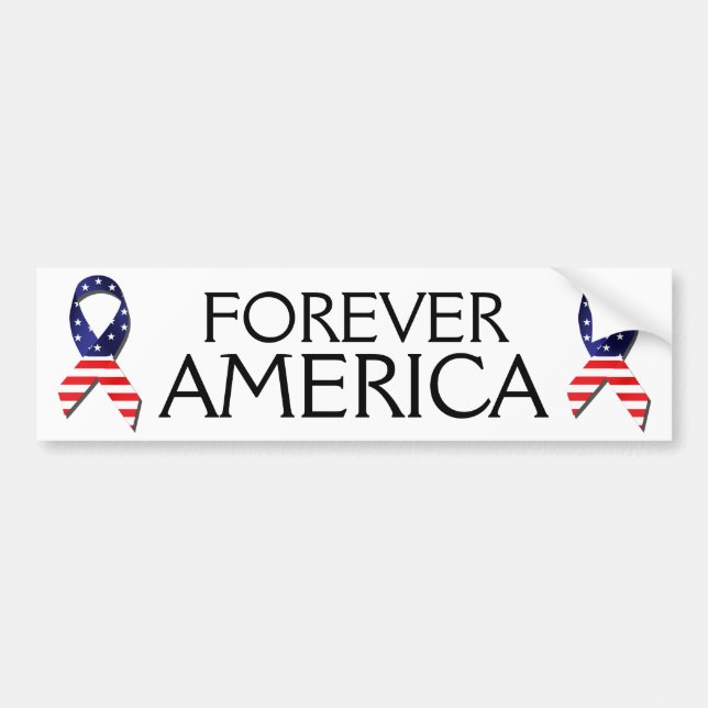 Forever America Autoaufkleber (Vorne)
