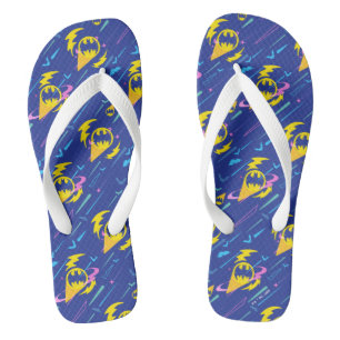 Forever Batman Bat Signalmuster Flip Flops