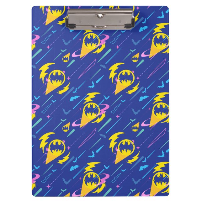 Forever Batman Bat Signalmuster Klemmbrett (Vorderseite)