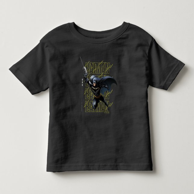 Forever Batman Grappling Hook Kleinkind T-shirt (Vorderseite)