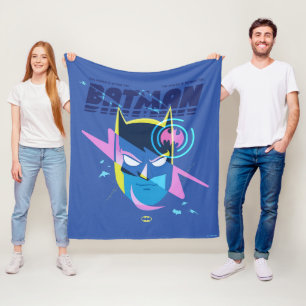 Forever Batman Light Up Head Graphic Fleecedecke