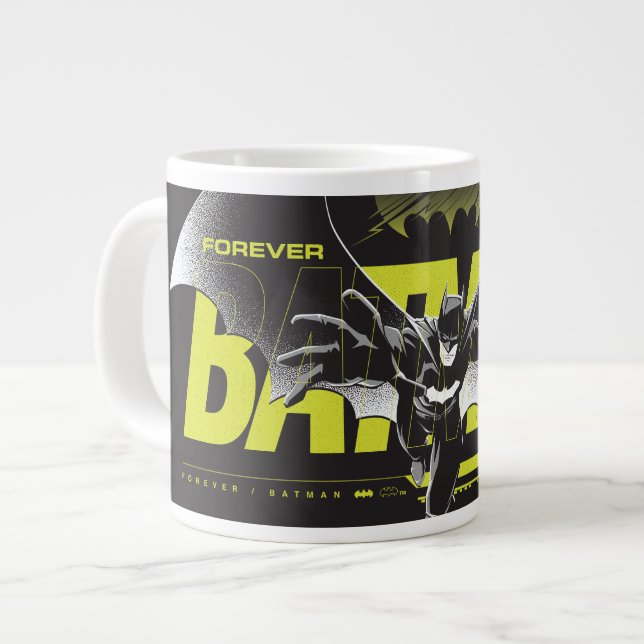 Forever Batman Reaching Graphic Jumbo-Tasse (Vorderseite Links)