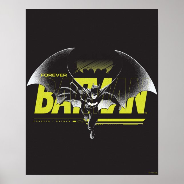 Forever Batman Reaching Graphic Poster (Vorne)