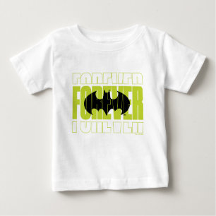 Forever Batman Typografy Symbol Graphic Baby T-shirt
