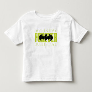 Forever Batman Typografy Symbol Graphic Kleinkind T-shirt