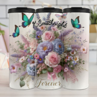 Forever Blume Thermosbecher